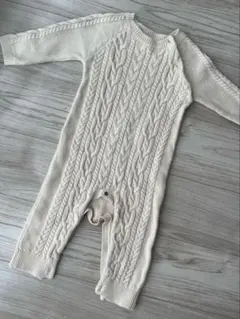 baby GAP ケーブル編みロンパース 12-18ヶ月