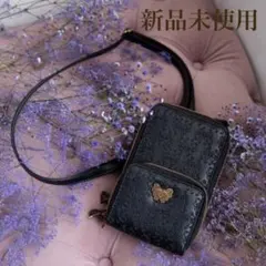 新品　ANNA SUI mini じゃばら式スマホショルダー Butterflyのサムネイル