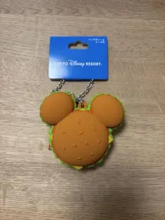 東京ディズニーリゾート ミッキーハンバーガーポーチチャーム　ディズニー