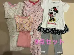 9点セット　パジャマ 100 110 セット　サンリオ　マイメロ　キティ