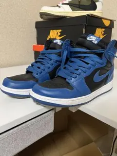 AJ1 エアジョーダン1レトロHIGH OG ダークマリーナブルー