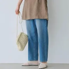 【StudioCLIP】テーパードデニムパンツ