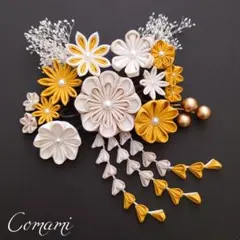 つまみ細工　髪飾り　七五三　成人式　結婚式　卒業式　袴　ひな祭り