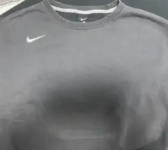 NIKEナイキ スウェット グレスウォッシュ 刺繍ワンポイント ロゴ