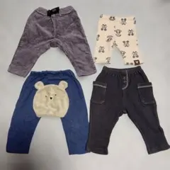 ベビーパンツ 4点セット まとめ売り