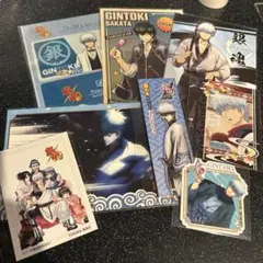 銀魂　坂田銀時　特典　ポスカ　ステッカー　まとめ売り