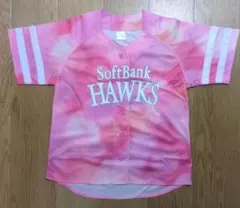 【新品未使用】ソフトバンクホークス ピンクフルデー 2019 ユニフォーム M