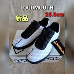 新品　ラウドマウス　スパイクレス　ゴルフシューズ　25.5　ビッグゴルフボール