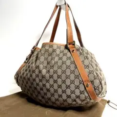 【希少カラー・美品✨】グッチ アビー トートバッグ 肩掛け キャンバス GG