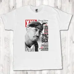 XXL cover 2pac wh ラップT 白 Tシャツ 3XL