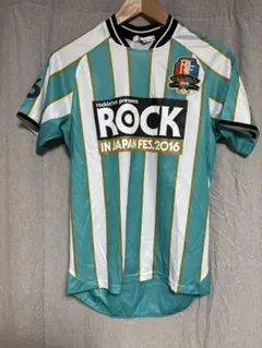 ロックインジャパン　ロッキン　rock in japan サッカーTシャツ　S