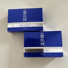 【新品未使用】KOSÉ 薬用 雪肌精 スキンケア セット 2コ