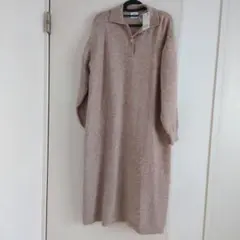 coenポロデザインニットワンピース