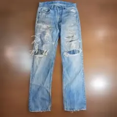 KAPITAL キャピタル パッチワーク リメイク デニムパンツ 29 日本製 KAPITAL キャピタル パッチワーク リメイク デニムパンツ 29 日本製