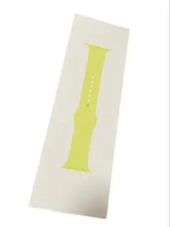 apple watch 純正スポーツバンド 44mm ネオンイエローS/M