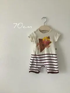 ベビードール　ミッキー　ロンパース　70cm