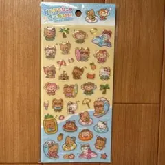 セリア　夏　きゃわいい　ジュエルシール