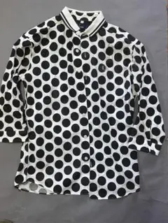 FRED PERRY ドット柄 長袖シャツ