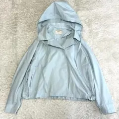 エブール ロンハーマン別注 ジャケット コットン シルク ライトブルー 36 S