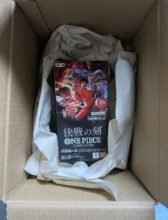 即日発送可能 テープ付き 未開封 ワンピースカードゲーム 決戦の刻 Box