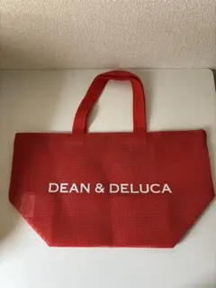 DEAN & DELUCA メッシュトートバッグ S ブラッドオレンジ