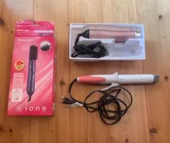 TESCOM ドライヤー　アイロン　セット売り