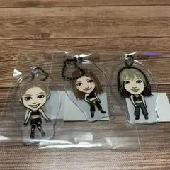 Happiness SAYAKA 楓 MIYUU クリアチャームセット