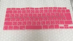 MacBook Air キーボードカバー ピンク レッド Apple