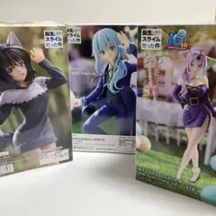 転スラ10th Anniversaryフィギュア　リムル、シオン、シズク3体