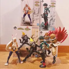 ヒロアカ 一番くじ －突入－フィギュア4体