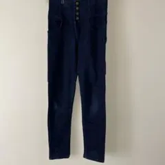 ハイウェストデニム　ストレッチ