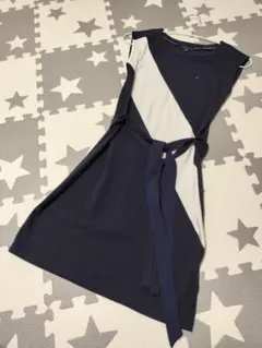 TOMMY HILFIGER ノースリーブ ワンピース 　ドレス　美品　XXS