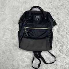 anello アネロ　ナイロン　ミニリュック　バックパック　ブラック