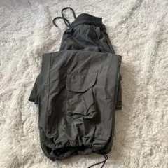 ダークグレー ワークパンツ