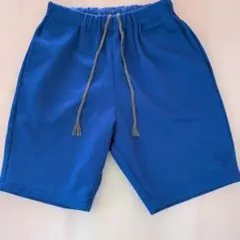 GOLD WHITE 青 体操服ハーフパンツ