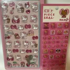 ハローキティ　ひやけタイルシール・ボンボンドロップシール