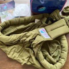 ババスリング　カーキ 抱っこ紐のサムネイル