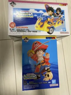 一番くじ ドラゴンボール ラストワン賞 孫悟飯 ビーデル B賞 孫悟空 セット