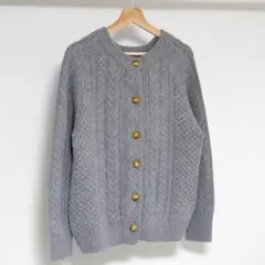 FRAMeWORK アランBack開きプルオーバー グレー フレームワーク