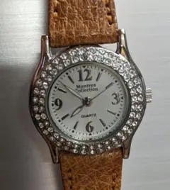 Montres Cllection ラインストーンレディース 未使用