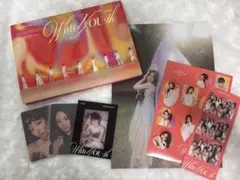 TWICE アルバム トレカ with you th サナ ダヒョン ツウィ