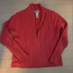 L.L.Bean カーディガン ピンクのサムネイル