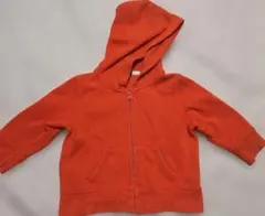 babyGAP ベビーギャップ パーカー 90 赤 フード付き 男の子 女の子