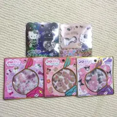未開封・新品【即日発送】シールフレーク5種／サンリオ　キティ　マイメロディクロミ