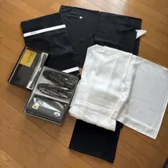 新品・未使用　喪服 着物 小物計6点セット 夏用のサムネイル