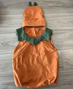かぼちゃ　ロンパース　帽子