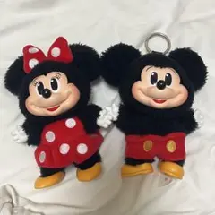 即日発送　ディズニーストア　ブラッスタイル　ミッキー　ミニー　キーホルダー 即日発送 ディズニーストア ブラッスタイル ミッキー ミニー