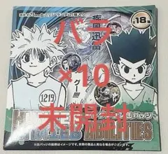 ジャンプフェスタ HUNTER×HUNTER 缶バッジ 10点セット 新品未開封