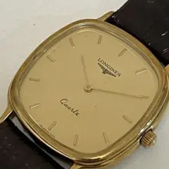 ロンジン 稼働品 240 6609 メンズ ヴィンテージ QZ スクエア デイト 