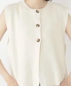 スタディオクリップ　12ゲージマルチWAYベスト　オフホワイト